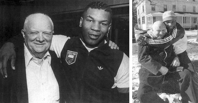 D'Amato e il giovane Tyson