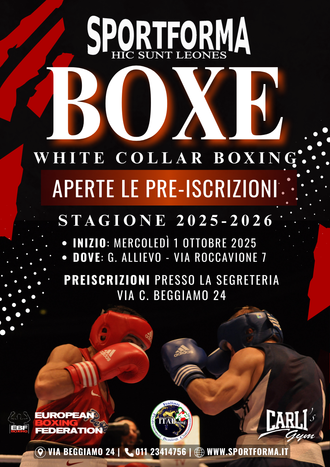 Ripresa corsi Boxe - Sportforma APS